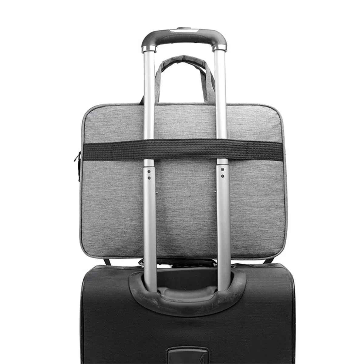 15.6in Water-resistant Laptop Sleeve Case with Shoulder Stra 6
