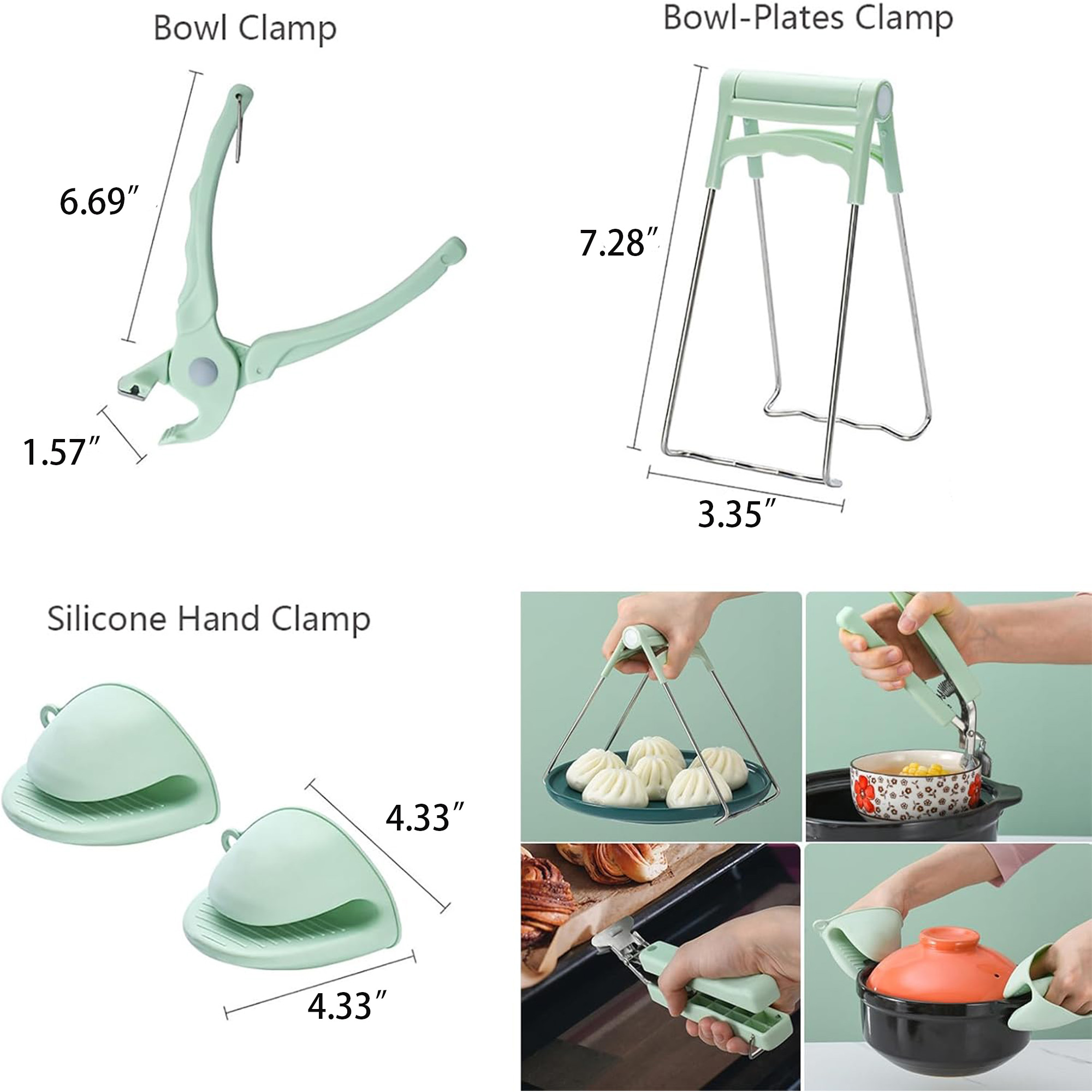 4-Piece Kitchen Anti-Scalding Gadget Set 3