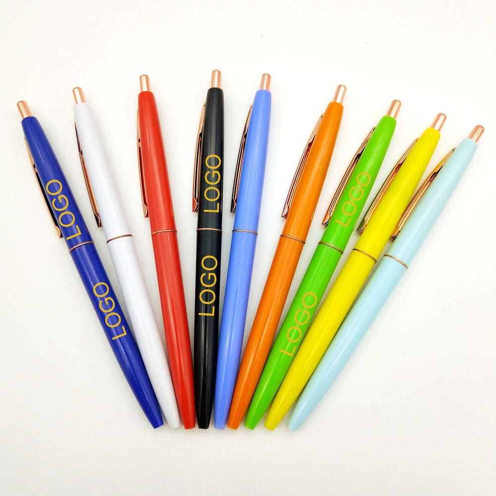 Promotional Gold Click Action Pens 11