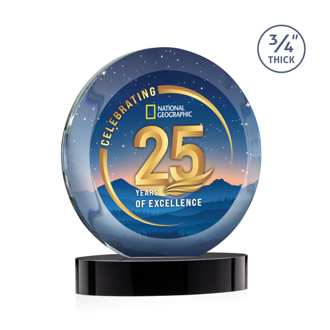 Gibralter Vividprint™ Award on Alberton Base - Black 5