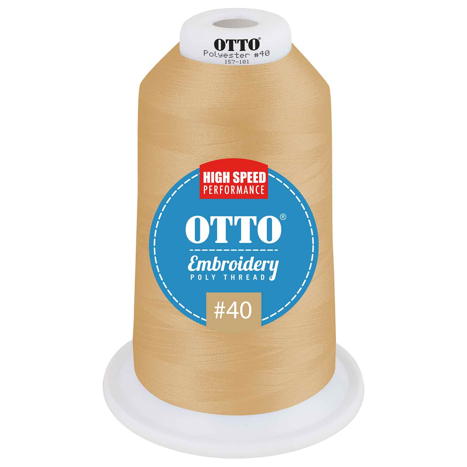OTTO Embroidery Poly Thread #40 5,500 yd. King Cone 486