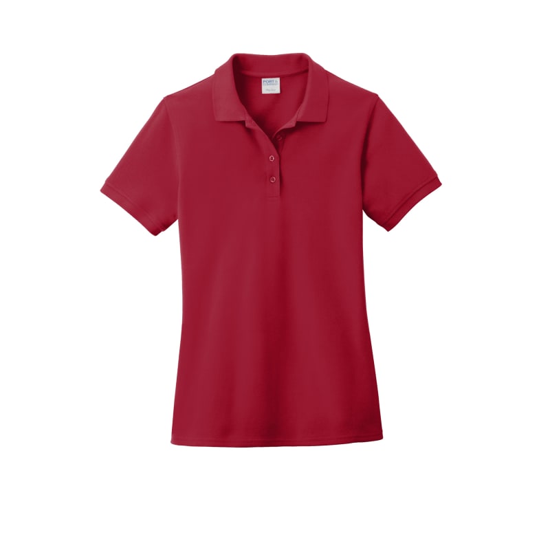 Port & Company Ladies Combed Ring Spun Pique Polo. 13