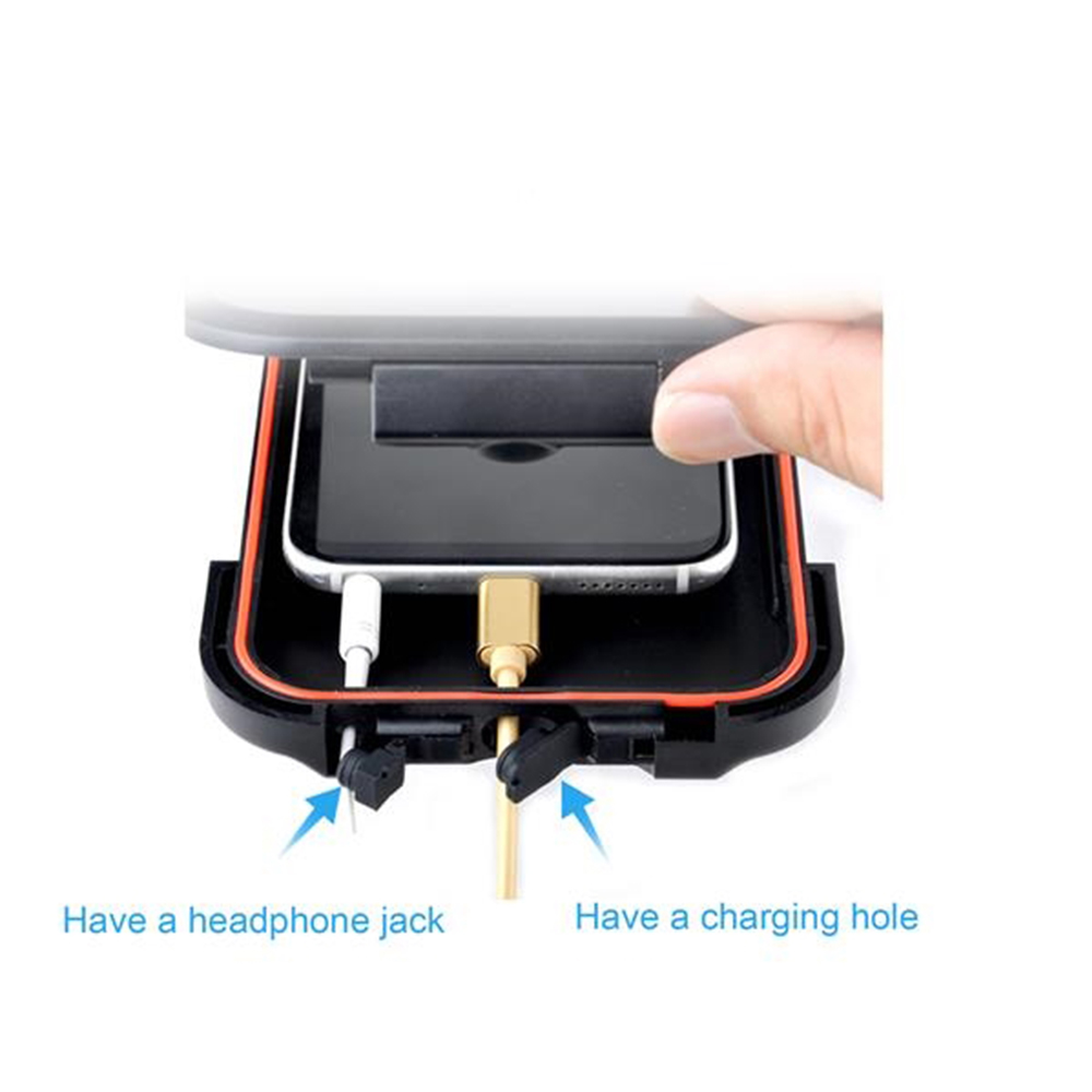 Motorcycle Bike Phone Mount Waterproof Mobile Box Case 3