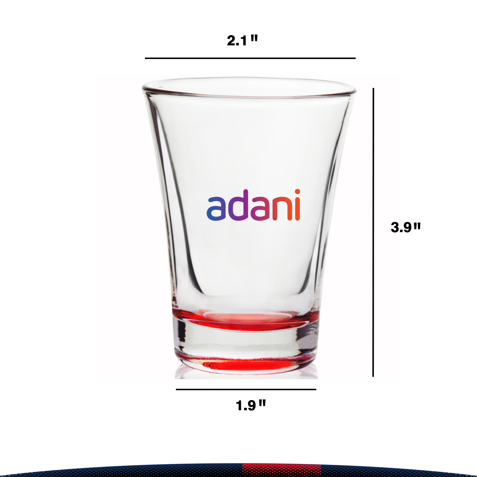 2 oz. Varina Traditional Shot Glasses 4