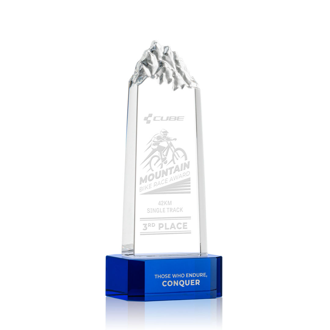 Himalayas Tower Award on Base - Blue 7