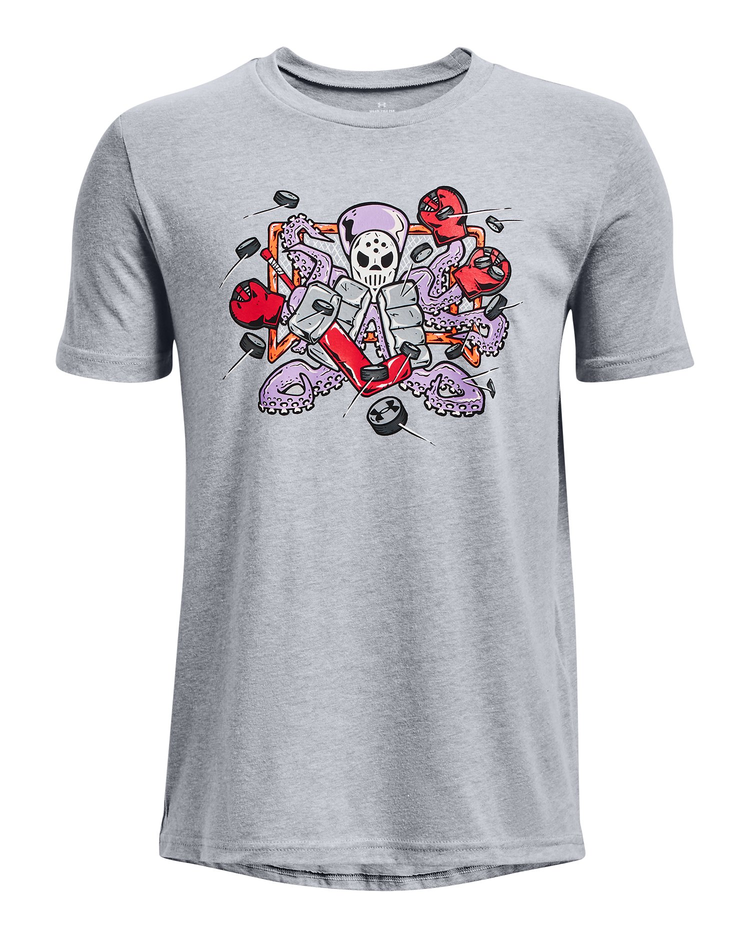Boys' UA Octogoalie Hockey Short Sleeve  2
