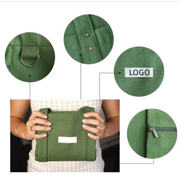 Canvas Shoulder Tote Bag, custom tote bag with logo imprint 3