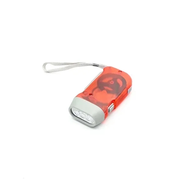 Hand Crank Power Generating Flashlight - Manual Operation 8
