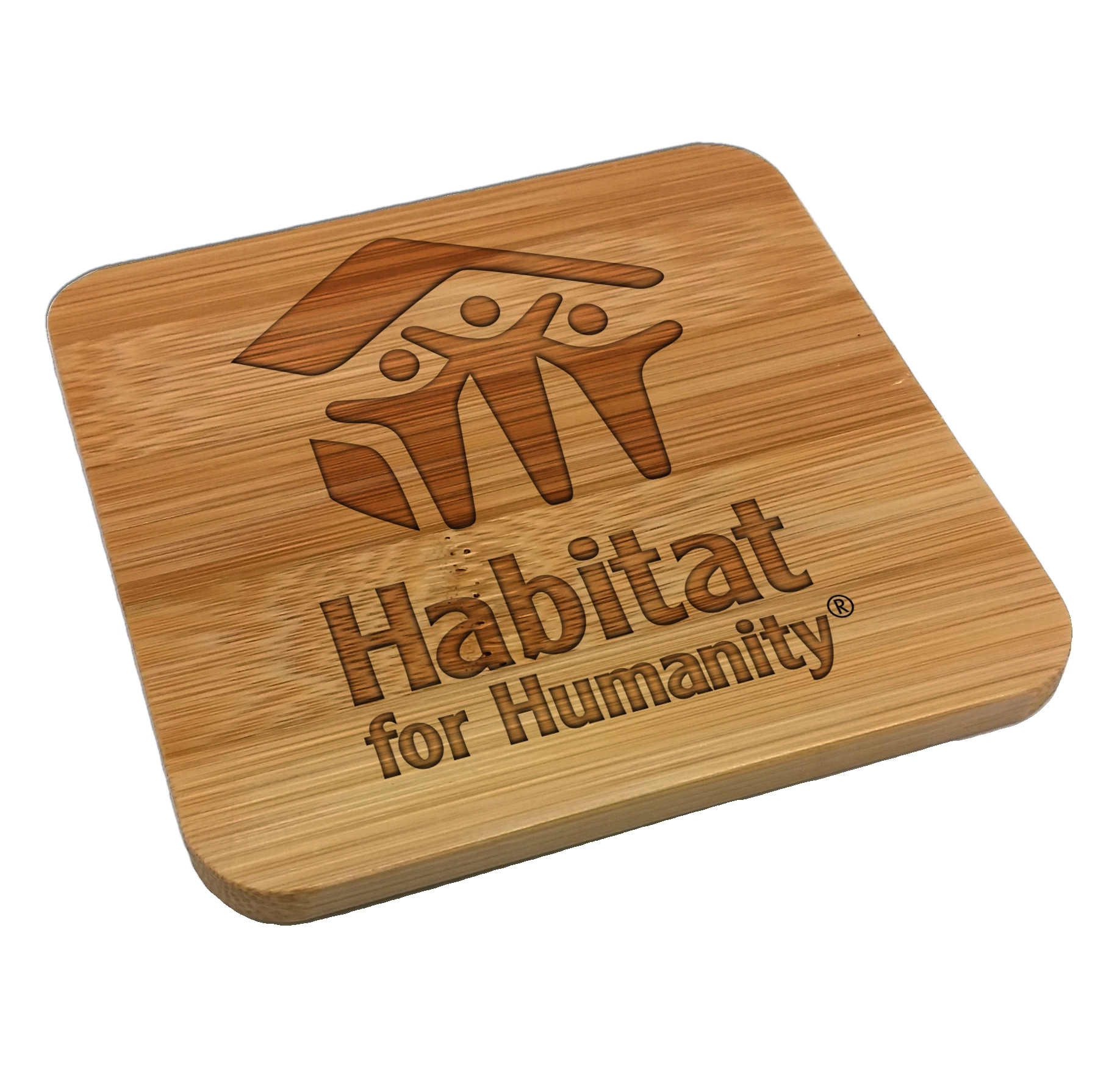 Laser Etched Bamboo Coasters 4