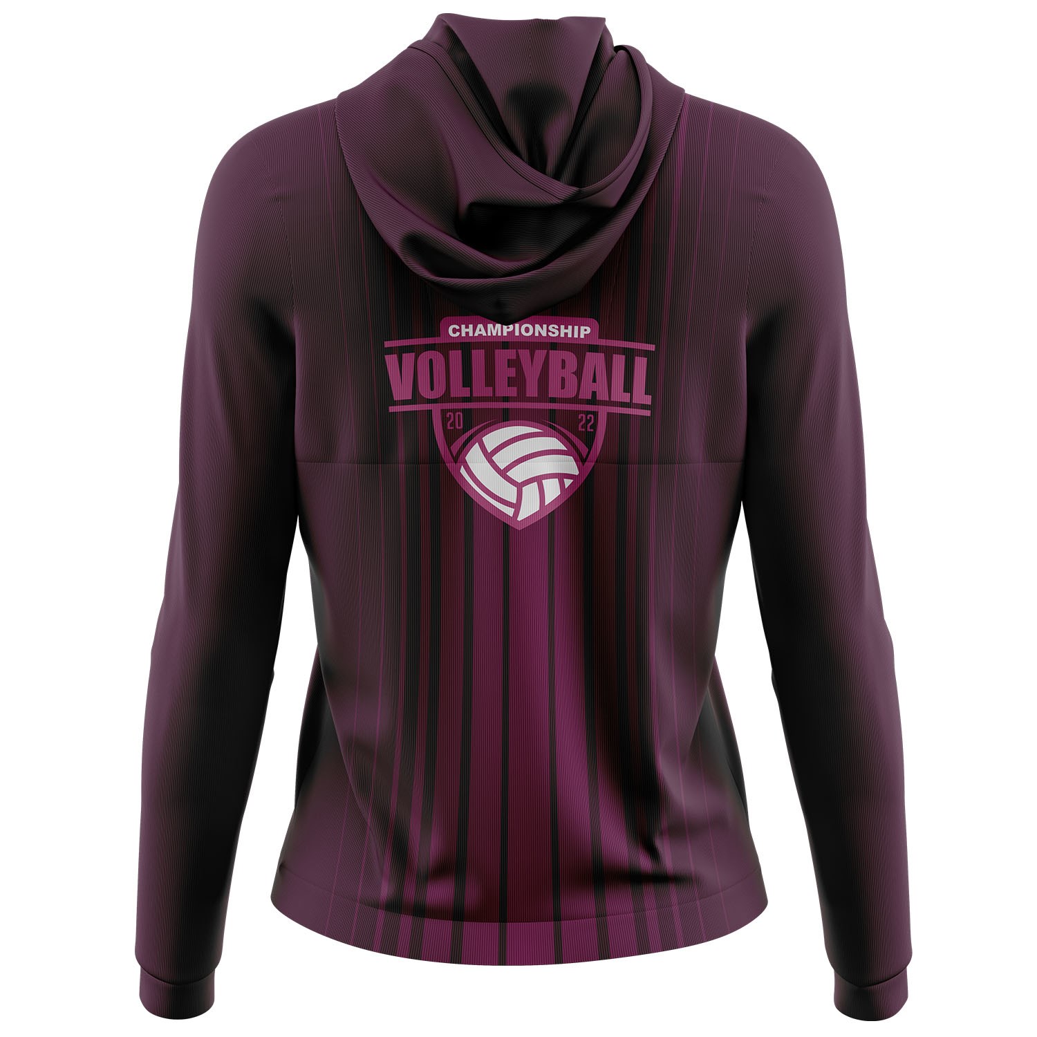 Women's 280 GSM Spandex Interlock Fleece Quarter Zipper Hoodie 2