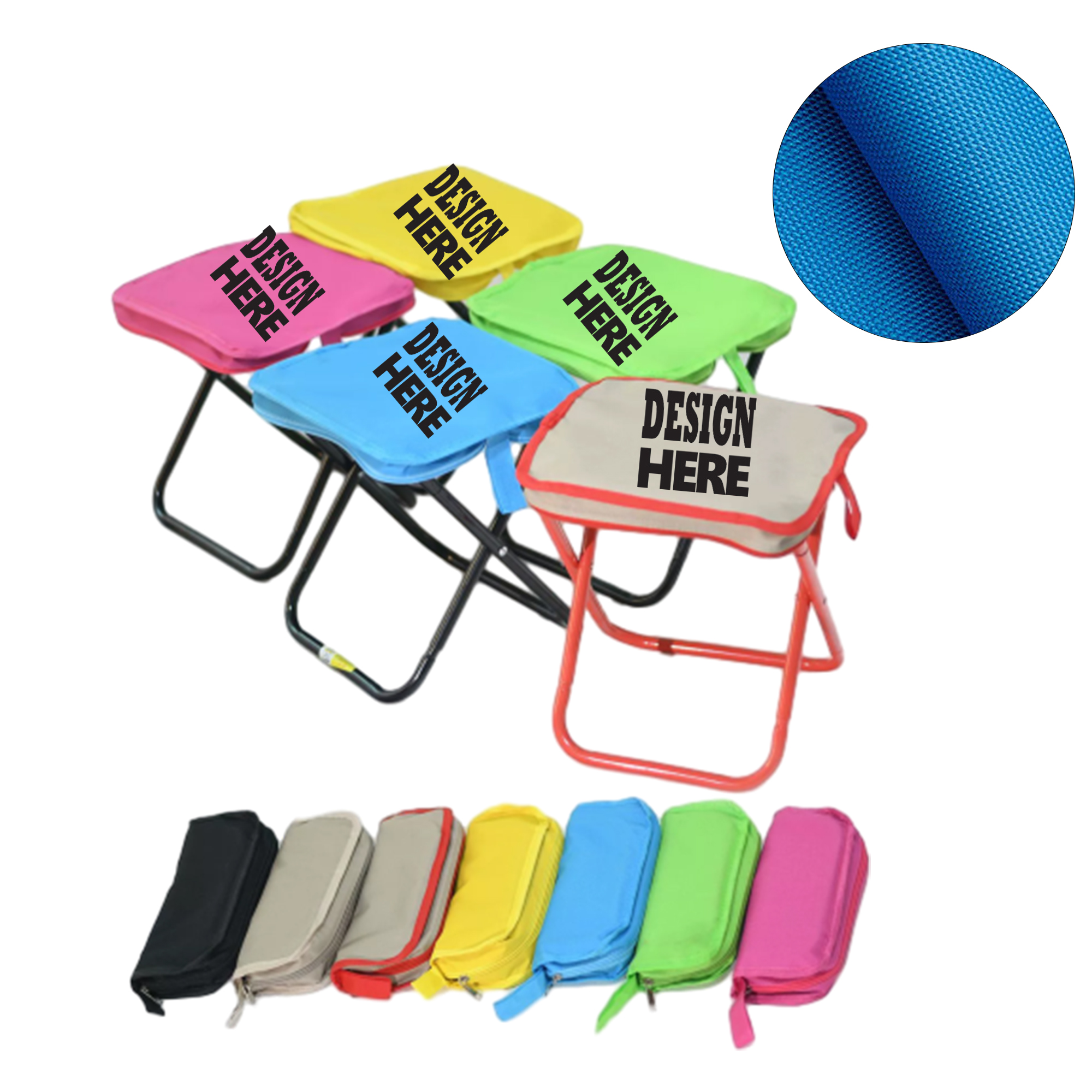 Foldable Portable Canvas Outdoor Chair 2