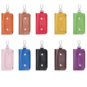PU Key Wallet Bag With Zipper 6
