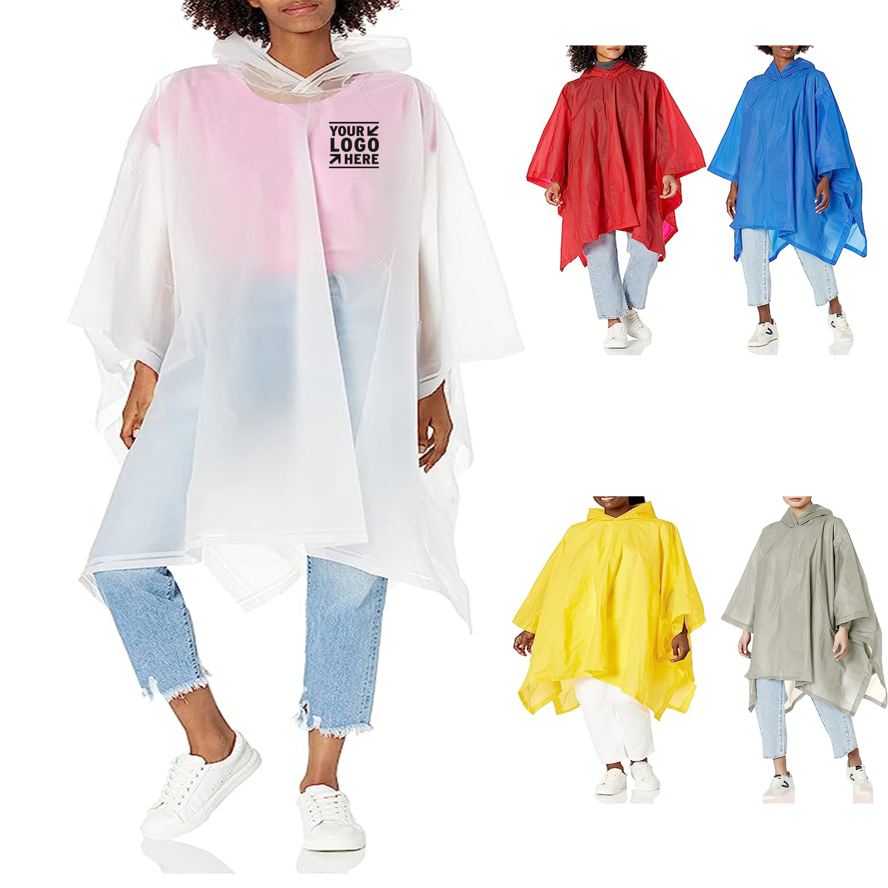 Unisex Rain Poncho 2