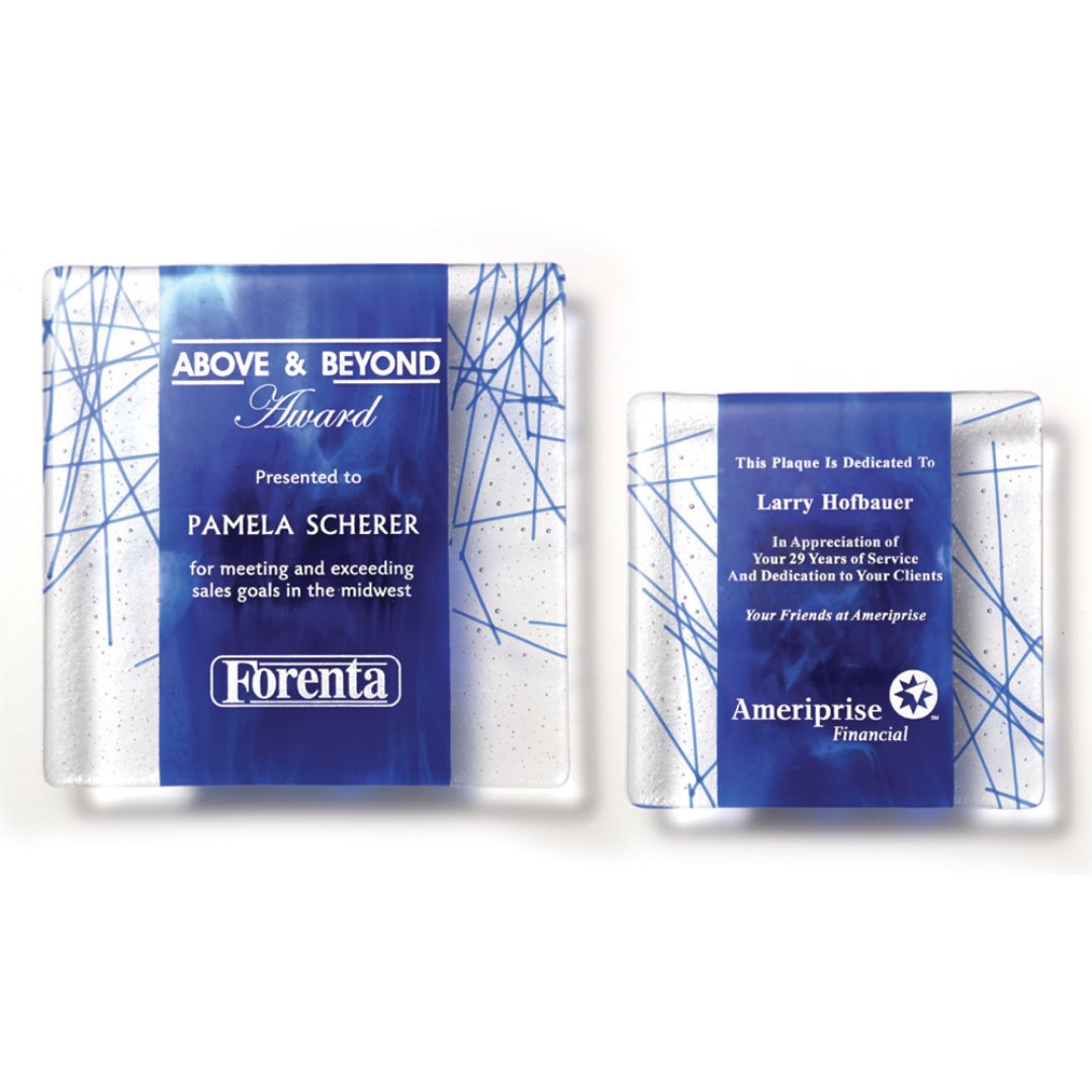 Fusion Plaque - Blue 3