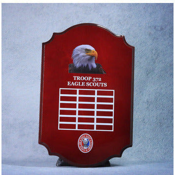 Scalloped Piano Finished Plaques 3