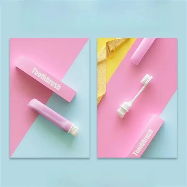 Foldable Travel Toothbrush with Soft Bristles 8