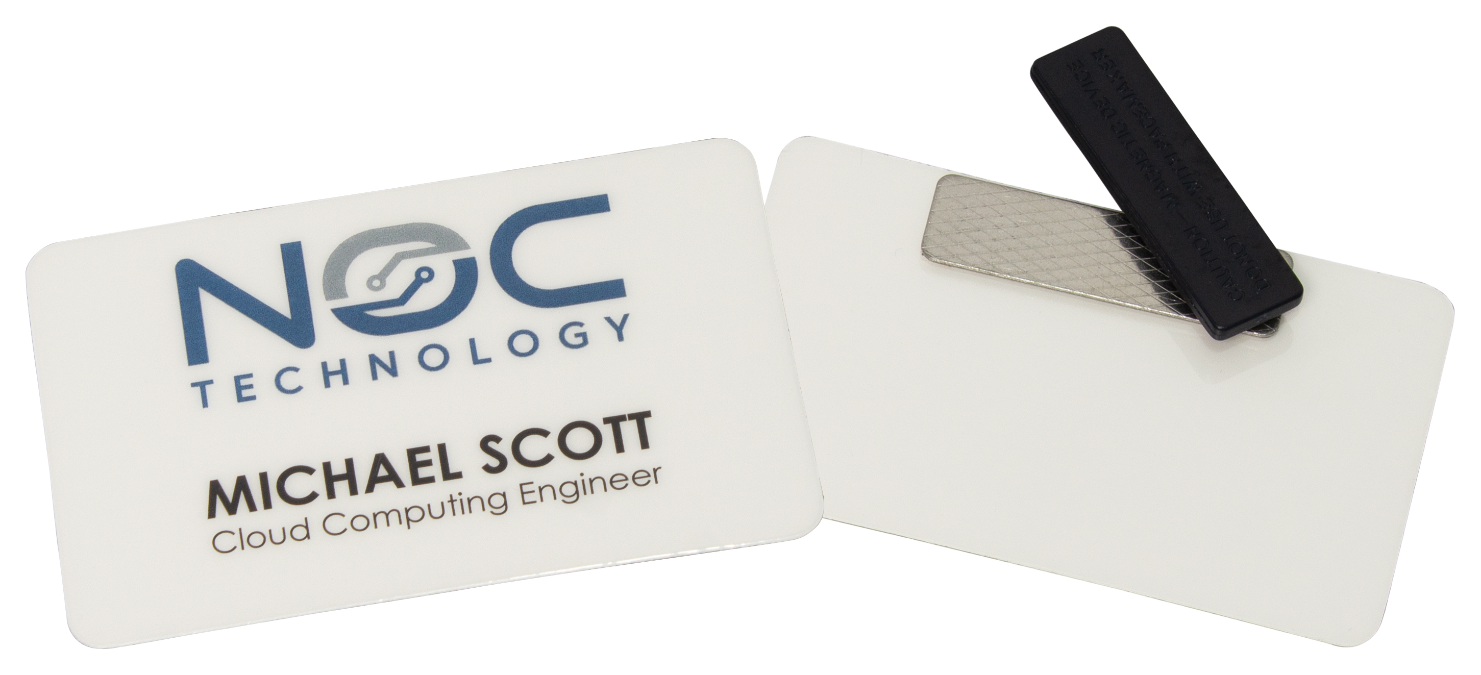 Laminated Name Badge 2