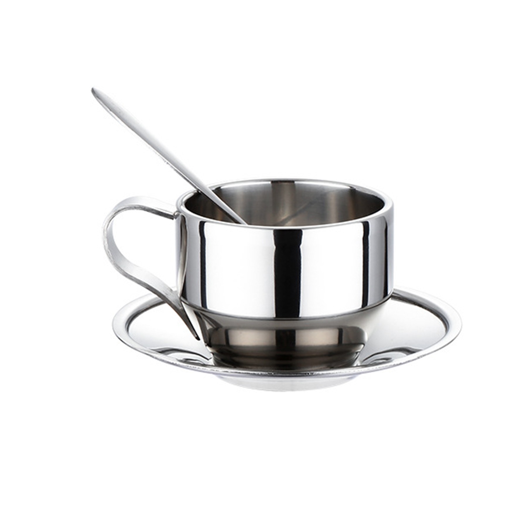 6Oz Stainless Steel Double Walled Coffee Mug 2