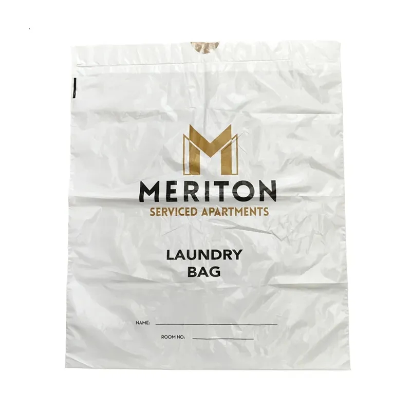 Drawstring Hotel Laundry Bags 3