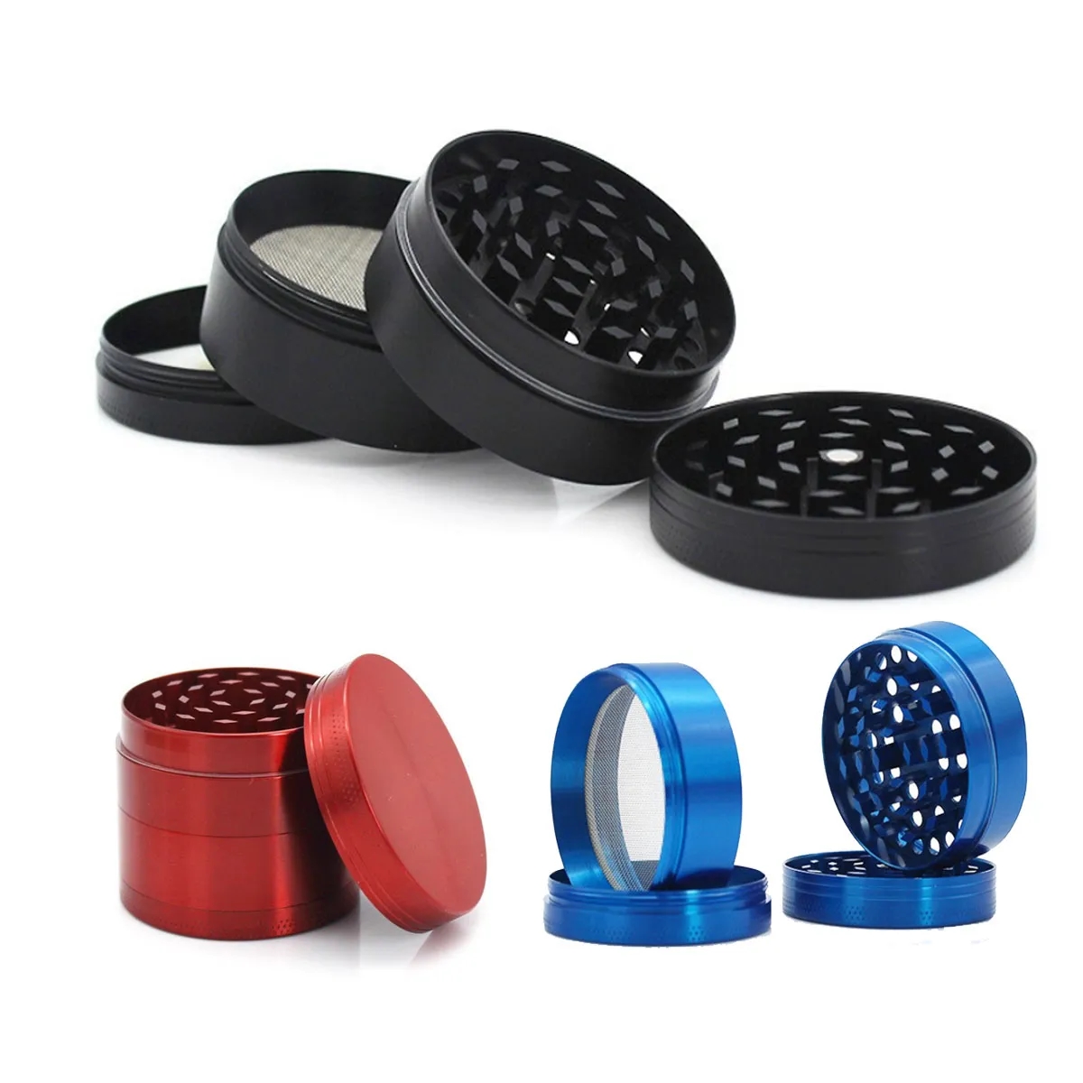 Large Capacity Easy Clean Premium Zinc Spice Grinder 4