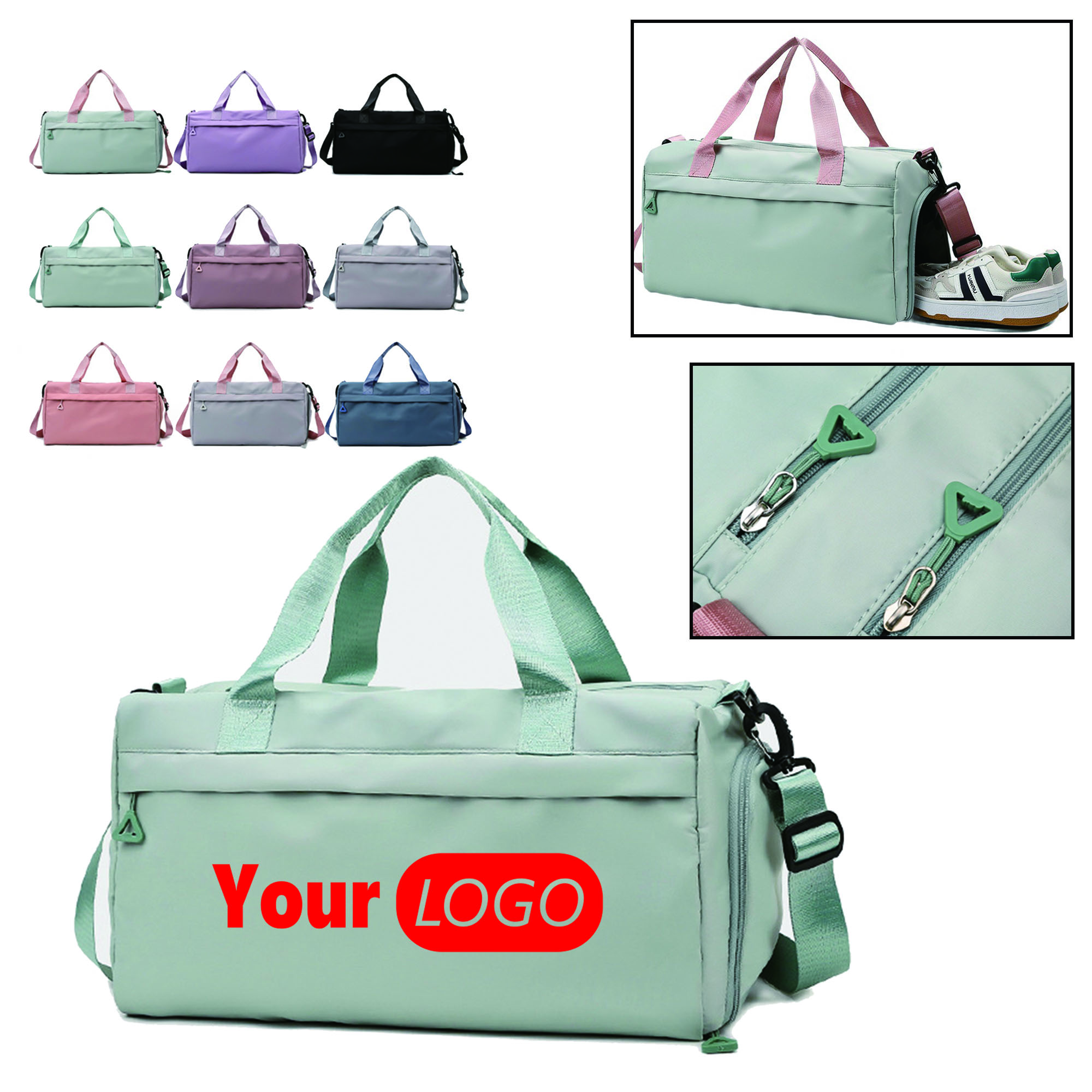 Full Color Outdoor Sports Tote Bag, custom tote bag with logo imprint 2