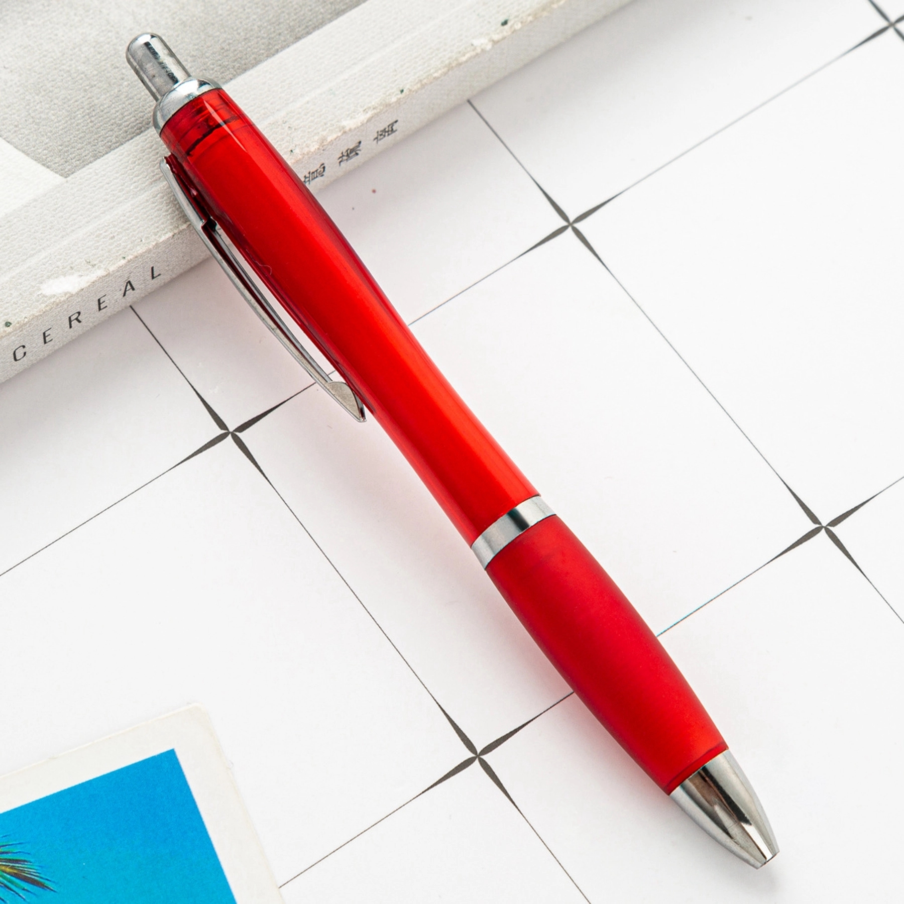Gourd Shape Plastic Advertising Pen 7