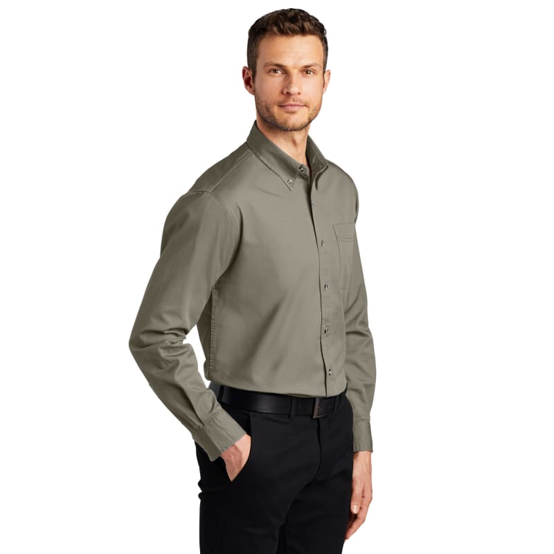 Port Authority Tall Long Sleeve Twill Shirt. 16