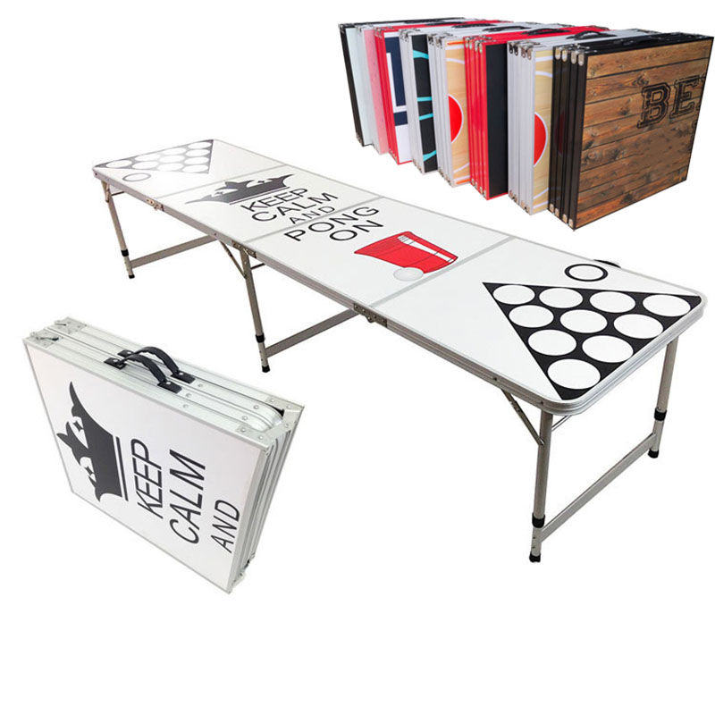 Custom Portable Folding Beer Pong Table Party Table 3