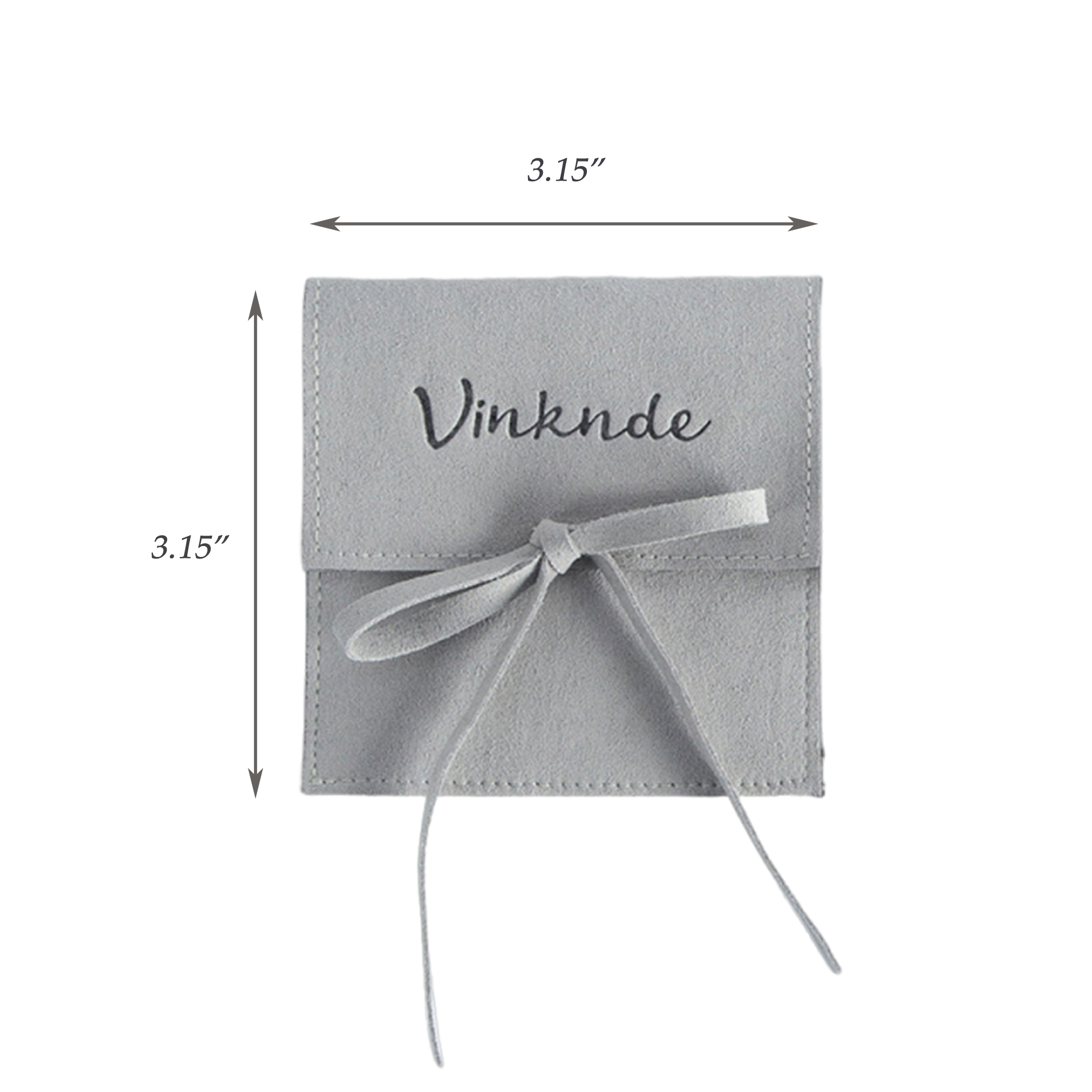 MOQ100 Microfiber Jewelry Gift Bags 3