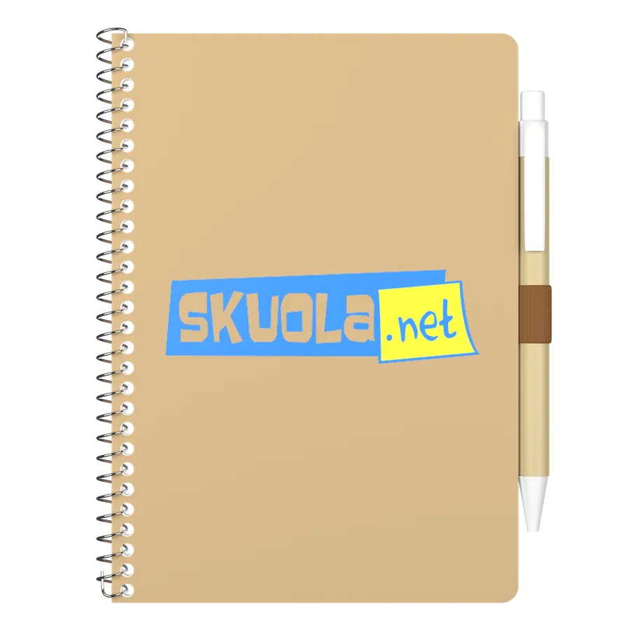 Spiral Notebook with Pen 4