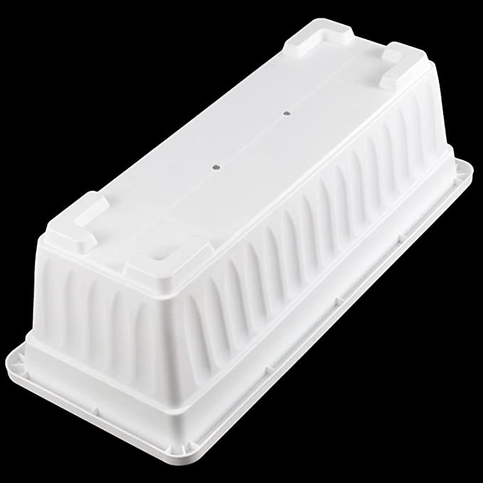 17 Inches Plastic Vegetable Rectangular Planters /Trays 5