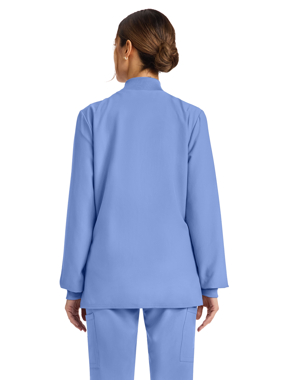 Cherokee - Workwear Originals Ultra - Women's 2-Pocket Zip Up Scrub Jacket 2