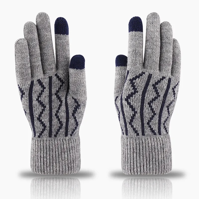 Touch Screen Warm Gloves with Thermal Soft Knit Lining 2