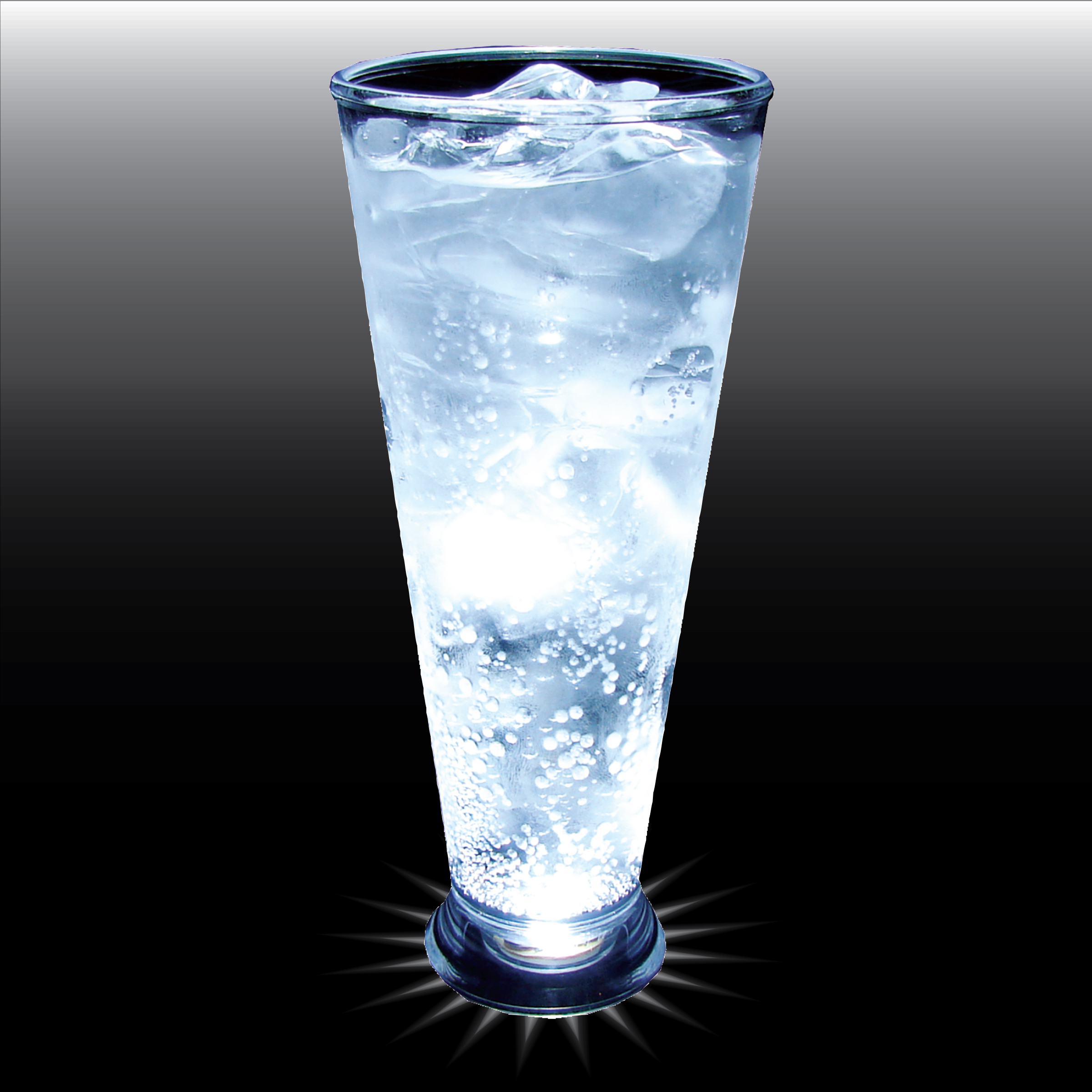 12oz Light Up Tall Flared Plastic Pilsner Cup 9