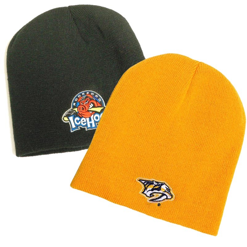 Beanie Cap 9 x 8 with custom Logo 2