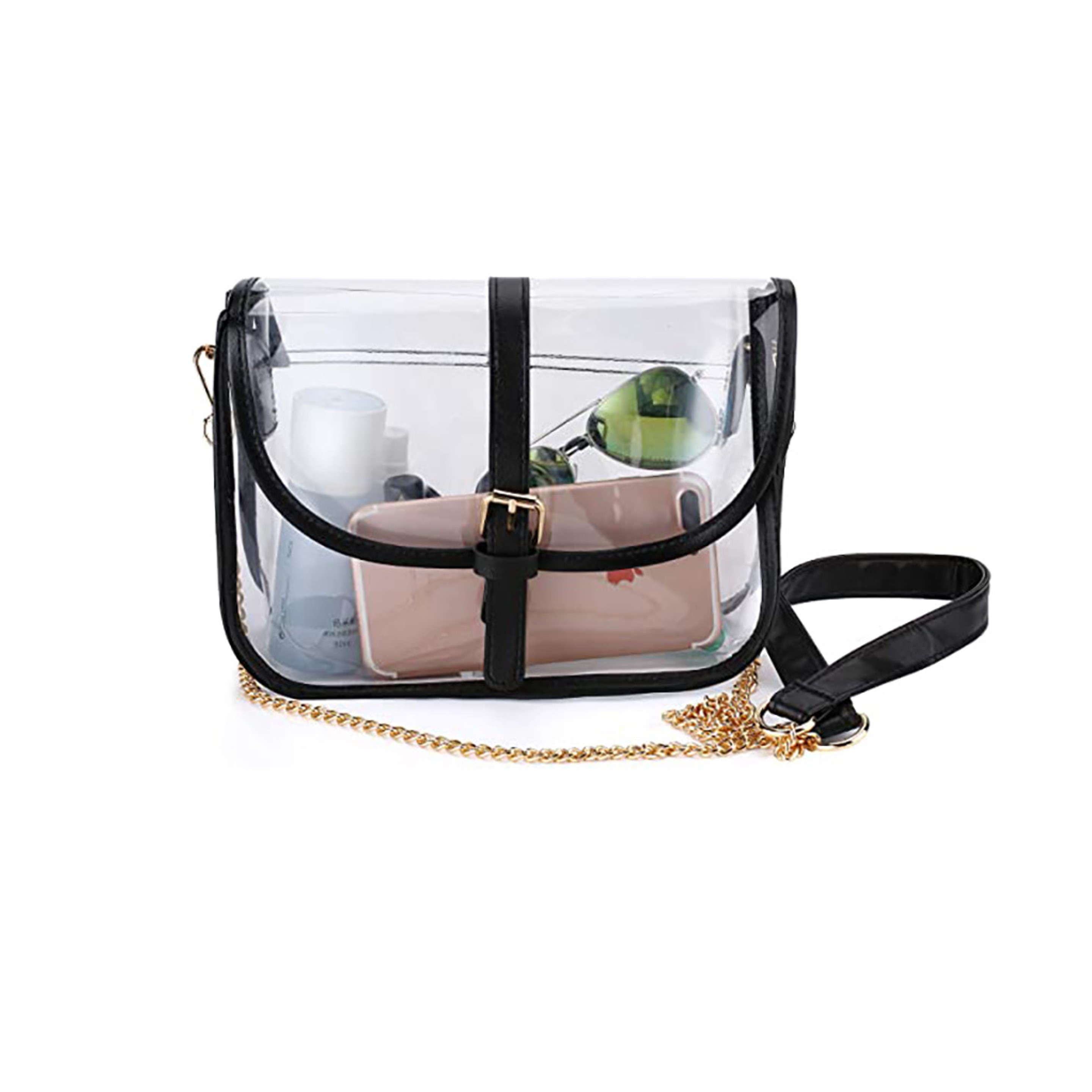 Clear Crossbody Bag (direct import) 1