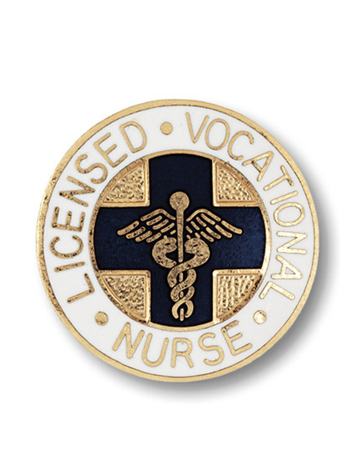 Prestige Medical - Licensed Vocational Nurse Cloisonne Pin (CA & TX Only)