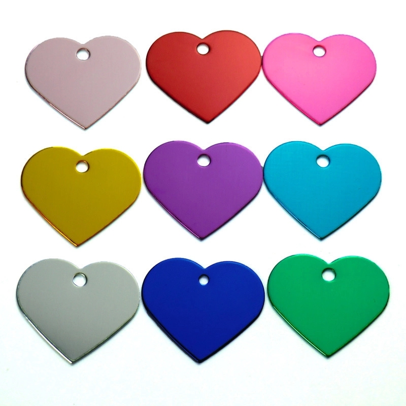 Heart shaped Pet Tag Key Chain 3