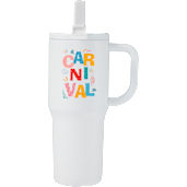 Alpine 30oz Vac Insul Mug w/protective straw cover 39