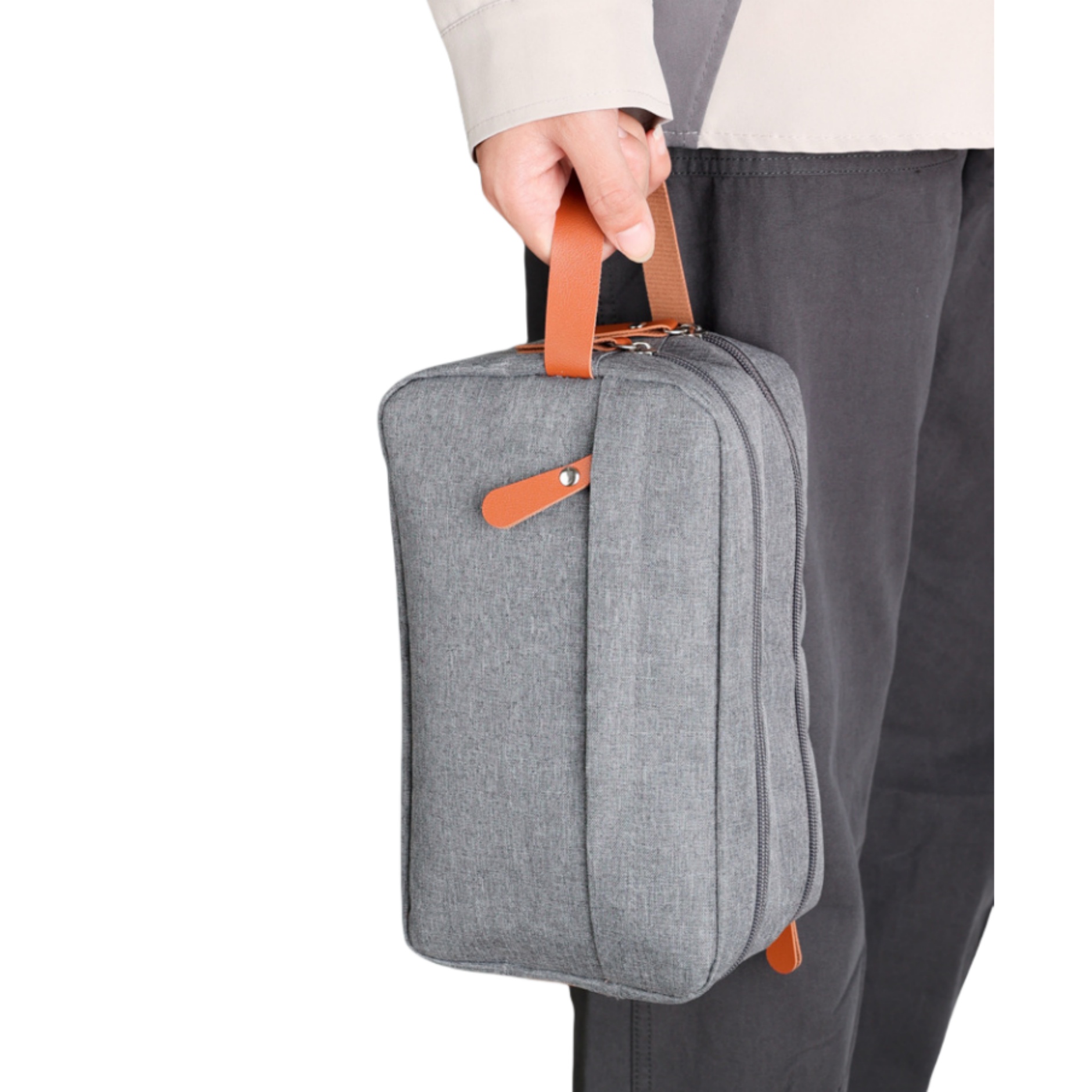 Waterproof Travel Toiletry Bag with Hanging Hook 8