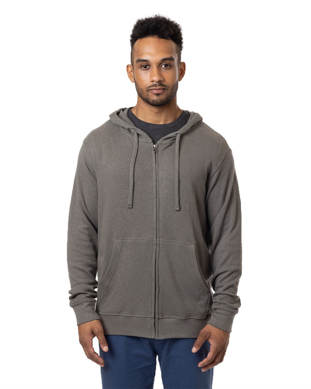 Unisex Hemp Hero Full-Zip Hooded Sweatshirt - EC5980 12