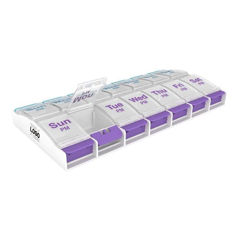 AM/PM Weekly Pill Storage Box