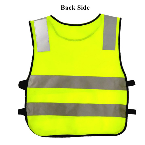 High Quality Customized Logo Kids Reflective Safety Vest 5