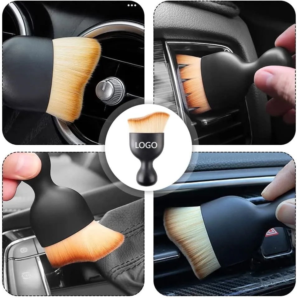 Soft Car Detailing Cleaning Brushes 7