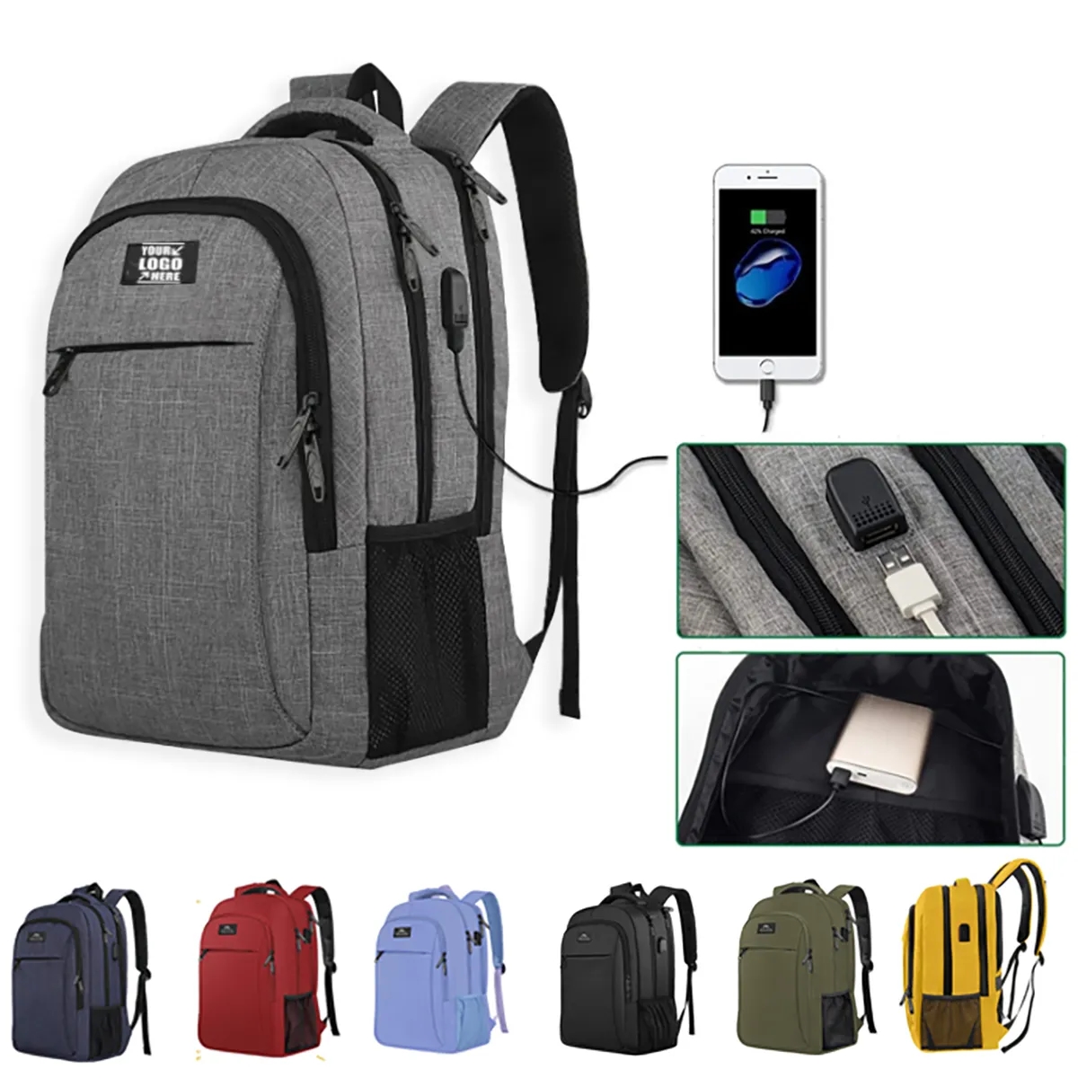 Business Commuting Multifunctional Computer Travel Backpack 1