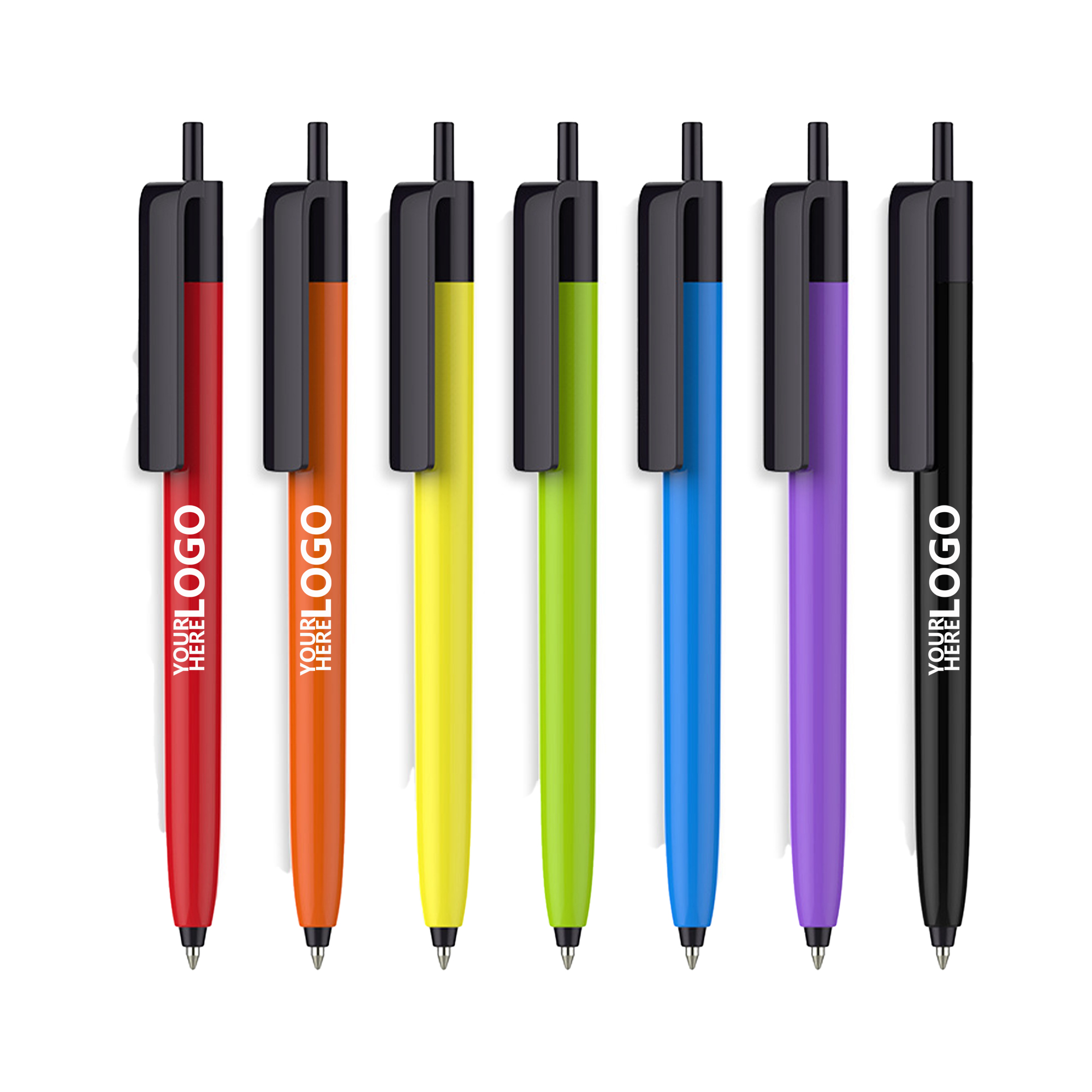 Customizable Logo Plastic Ballpoint Pen 2