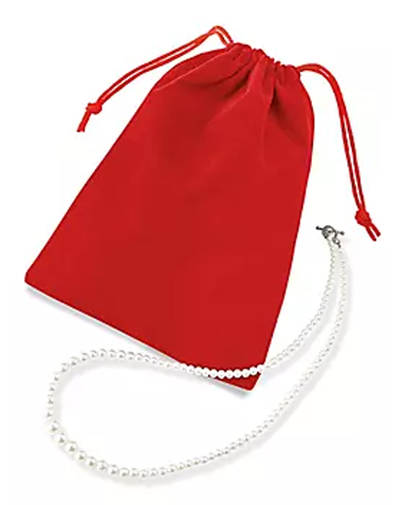 5 " X 7" DELUXE VELVETEEN DRAWSTRING POUCH 7