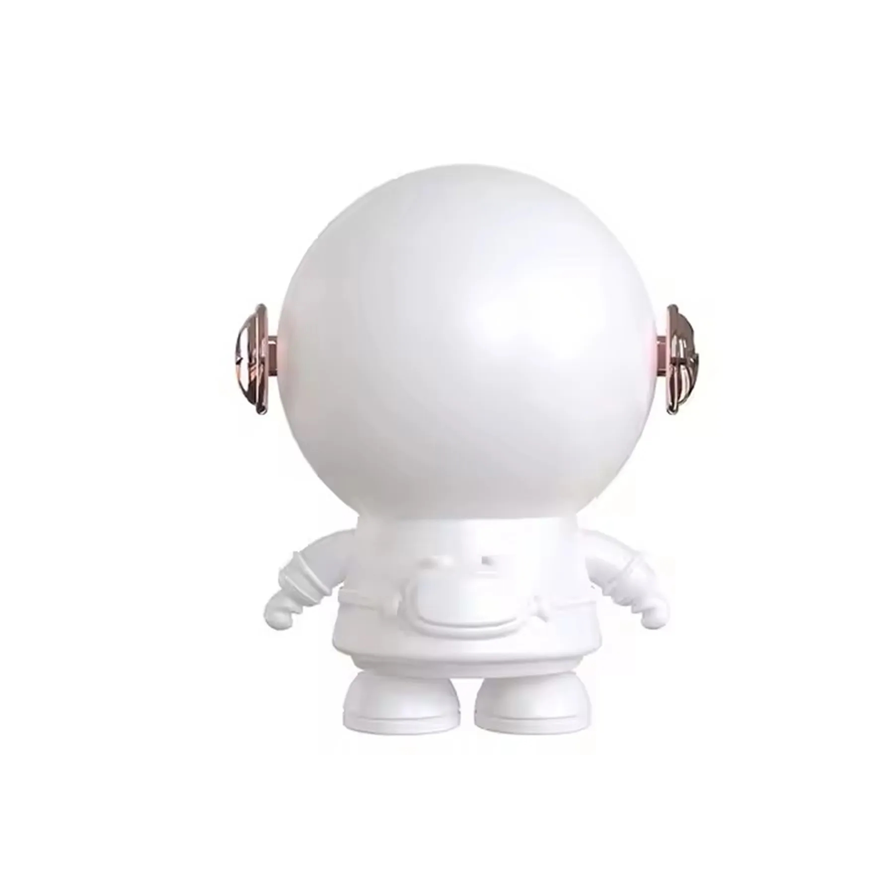 500 mAh Astronaut Cartoon Turbine Leafless Hanging Neck Fan 4