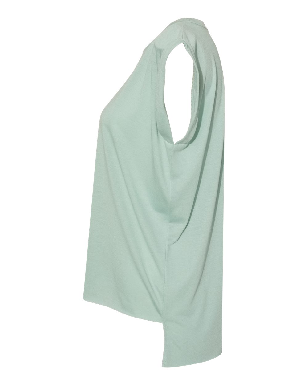 Women's Flowy Rolled Cuffs Muscle Tee - 8804 29