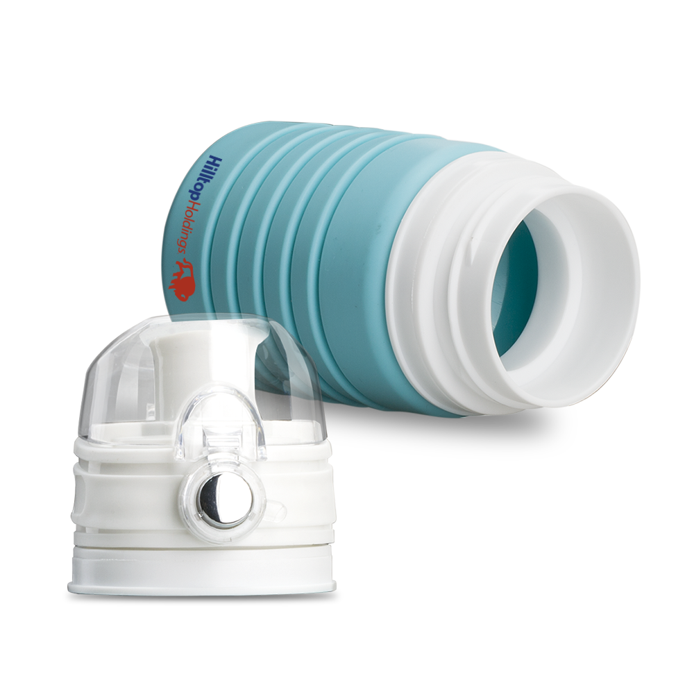 Pearch 17oz Silicone Collapsible Water Bottle 17